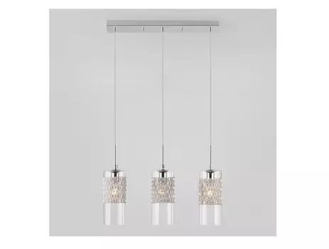 Подвесной светильник pilar (eurosvet) прозрачный 60x130 см.