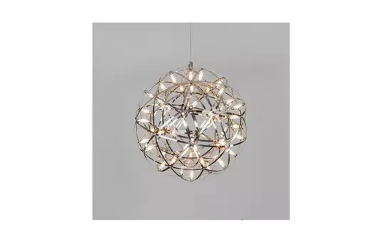 Подвесной светильник plesso (bogates) серебристый 45 см.