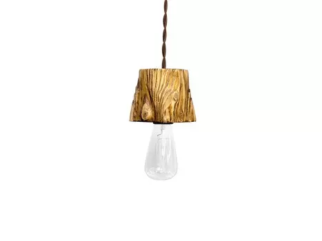 Подвесной светильник querk01 (ruwoo) коричневый 10.0x10.0x10.0 см.