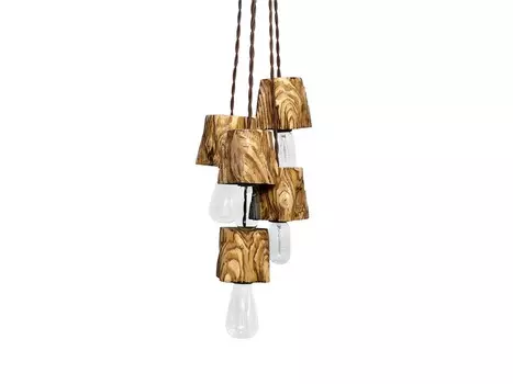 Подвесной светильник querk05 (ruwoo) коричневый 10.0x10.0x10.0 см.