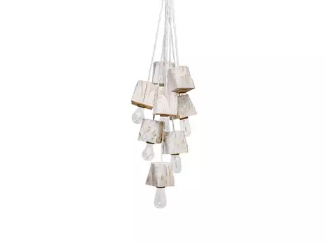 Подвесной светильник querk08 (ruwoo) белый 10x10x10 см.