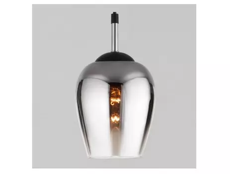 Подвесной светильник record (eurosvet) серебристый 100 см.