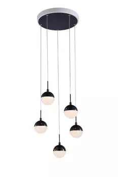 Подвесной светильник renate 120*35 (moderli) черный 120 см.