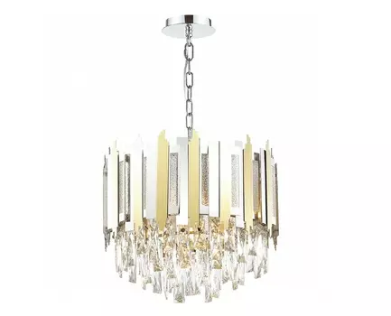 Подвесной светильник runa (odeon light) прозрачный 120 см.