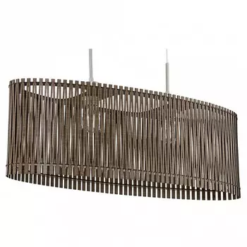 Подвесной светильник sendero (eglo) коричневый 77x110x25 см.