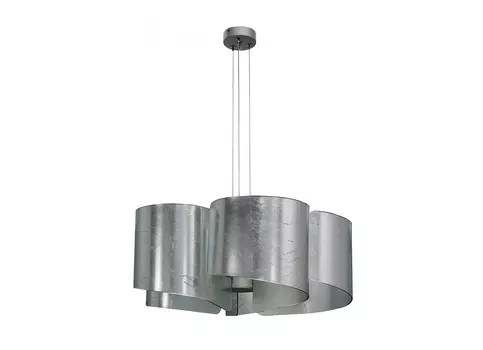 Подвесной светильник simple light (lightstar) серебристый 30 см.