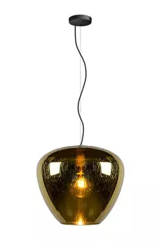 Подвесной светильник soufian (lucide) золотой 50 см.