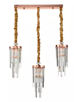 Подвесной светильник stiland (moderli) золотой 13x90 см.