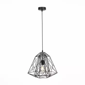 Подвесной светильник strano (st luce) черный 33 см.