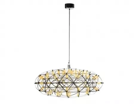 Подвесной светильник stratosphere (iledex) серебристый 60 см.