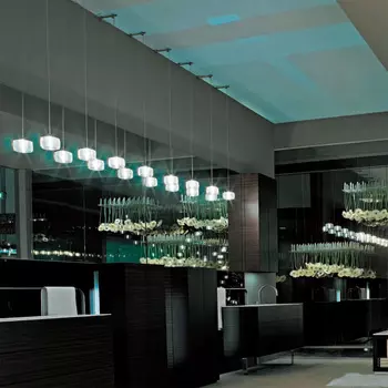 Подвесной светильник (to4rooms) белый 12x7x12 см.