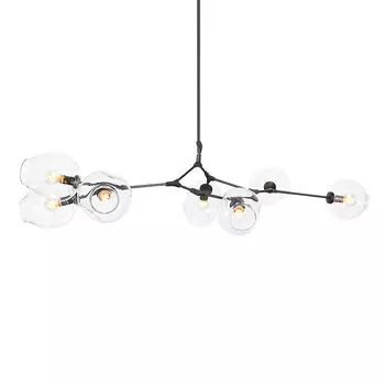 Подвесной светильник (to4rooms) черный 200x56 см.