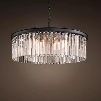 Подвесной светильник (to4rooms) черный 80x25x80 см.