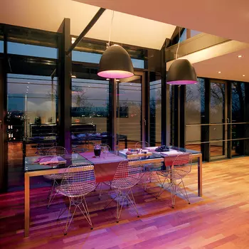 Подвесной светильник (to4rooms) коричневый 55x43x55 см.