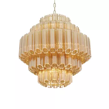 Подвесной светильник (to4rooms) коричневый 66x67x66 см.