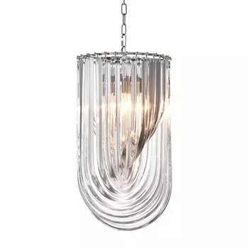 Подвесной светильник (to4rooms) прозрачный 35x65x35 см.