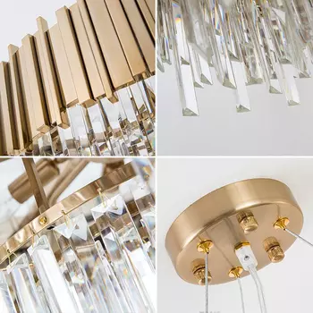 Подвесной светильник (to4rooms) прозрачный 40x41x40 см.