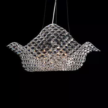 Подвесной светильник (to4rooms) прозрачный 44x32x44 см.