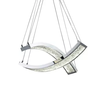 Подвесной светильник (to4rooms) прозрачный 61x120x61 см.