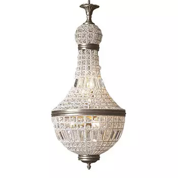 Подвесной светильник (to4rooms) прозрачный 65x130x65 см.