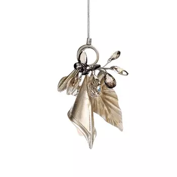 Подвесной светильник (to4rooms) серебристый 20x30x20 см.