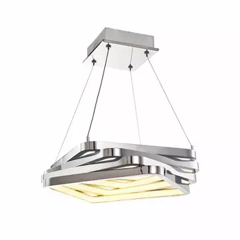 Подвесной светильник (to4rooms) серебристый 40x120x40 см.