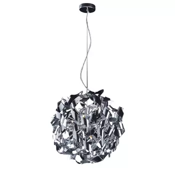 Подвесной светильник (to4rooms) серебристый 40x150x40 см.