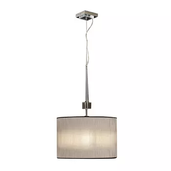 Подвесной светильник (to4rooms) серебристый 45x70x45 см.