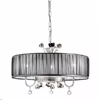 Подвесной светильник (to4rooms) серебристый 62x47x62 см.