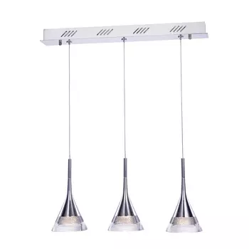 Подвесной светильник (to4rooms) серебристый 72x150x12 см.