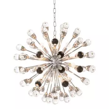 Подвесной светильник (to4rooms) серебристый 75x75x75 см.