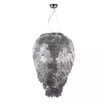 Подвесной светильник (to4rooms) серебристый 85x180x85 см.