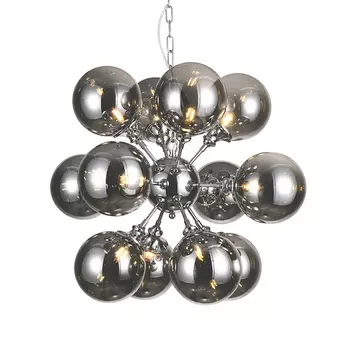 Подвесной светильник (to4rooms) серый 73x63x73 см.