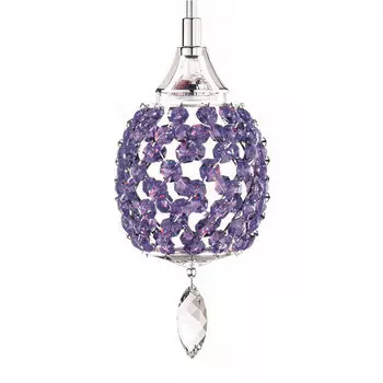 Подвесной светильник (to4rooms) синий 10x18x10 см.