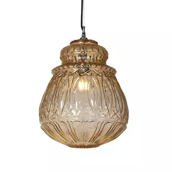 Подвесной светильник (to4rooms) золотой 30x37x30 см.