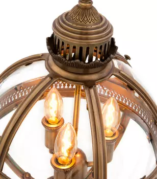 Подвесной светильник (to4rooms) золотой 30x50x30 см.