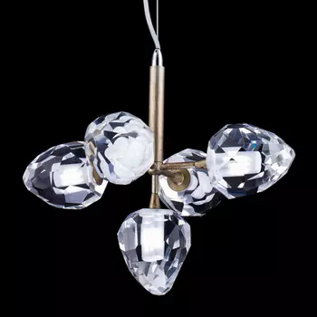 Подвесной светильник (to4rooms) золотой 35x120x35 см.