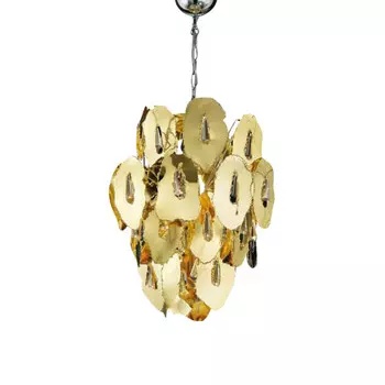 Подвесной светильник (to4rooms) золотой 43x62 см.