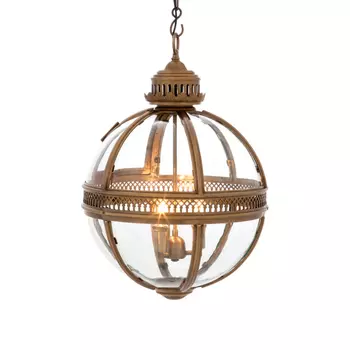 Подвесной светильник (to4rooms) золотой 43x63x43 см.