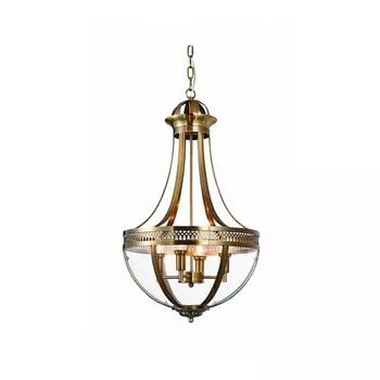 Подвесной светильник (to4rooms) золотой 43x75x43 см.