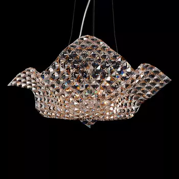 Подвесной светильник (to4rooms) золотой 44x32x44 см.