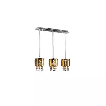 Подвесной светильник (to4rooms) золотой 50x120x14 см.