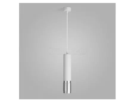 Подвесной светильник tony (eurosvet) белый 33 см.