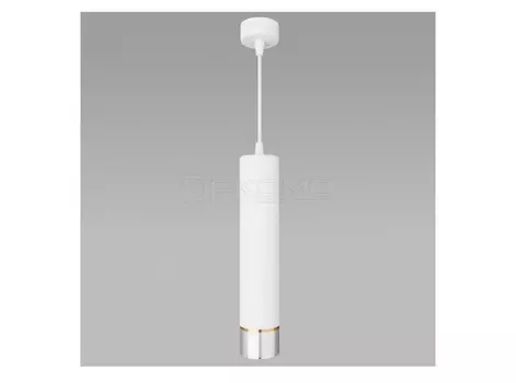 Подвесной светильник tony (eurosvet) белый 38 см.