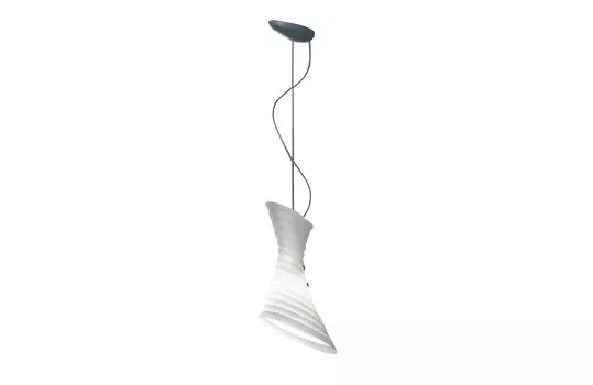 Подвесной светильник twister (vistosi) белый 20.0x37x20.0 см.