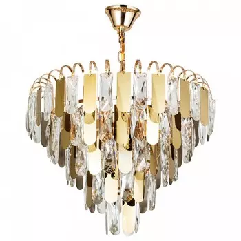 Подвесной светильник vivien (arte lamp) золотой 37 см.