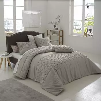 Покрывало khin (laredoute) серый 150x150 см.