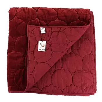 Покрывало russian north (tkano) красный 250x270 см.