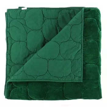 Покрывало russian north (tkano) зеленый 230x250 см.