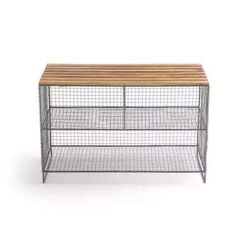 Полка areglo (laredoute) серый 70x45x32 см.
